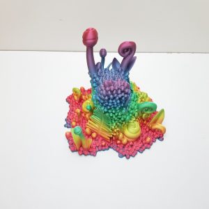 Home 3D-geprinte "Forest Controller Stand" Game controllerhouder