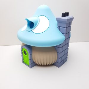 Home 3d geprint paddenstoelhuisje