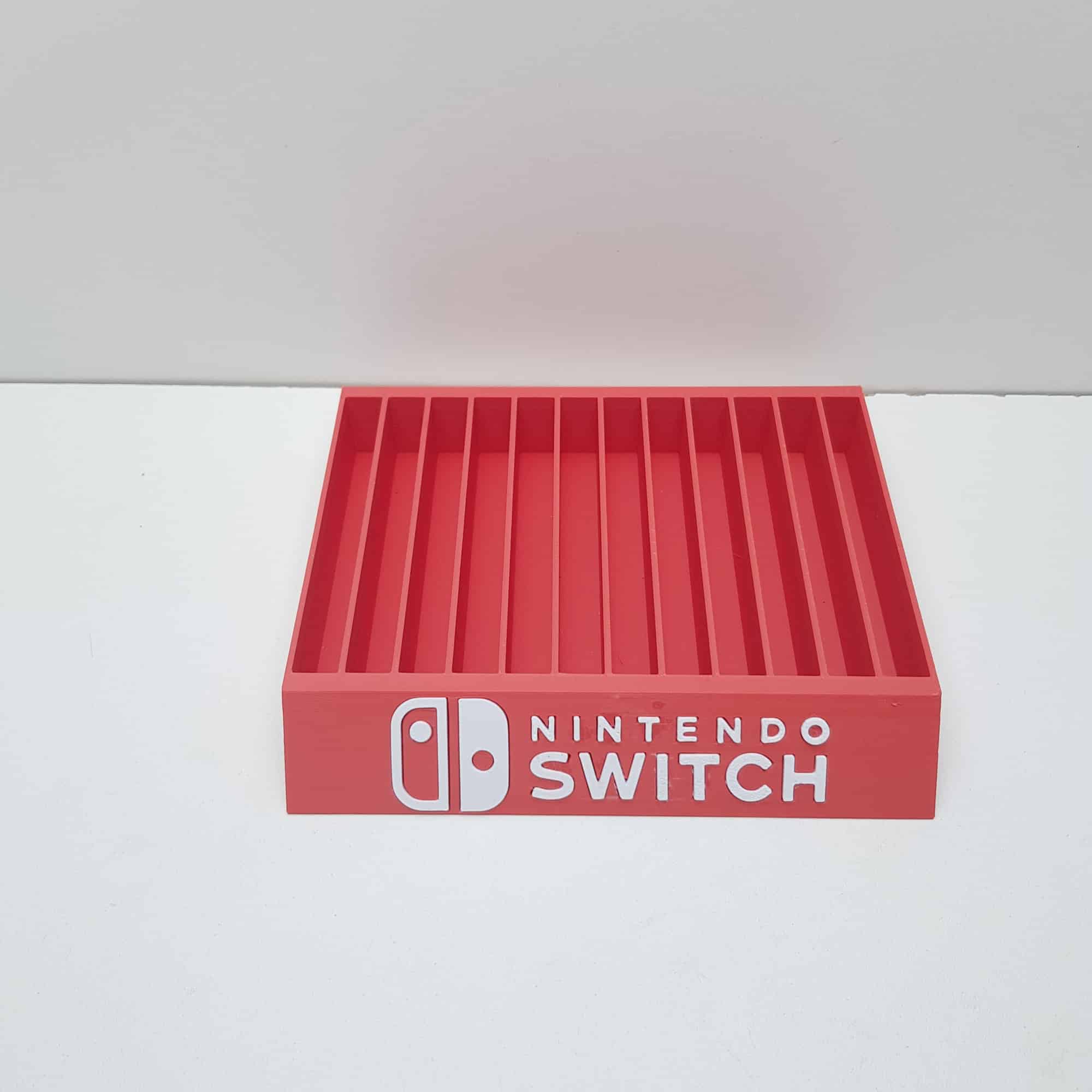 Nintendo Switch Game Case Organizer - Rood