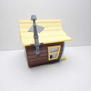 Cartoon Hut Vogelhuisje – Scheef Huisje Design