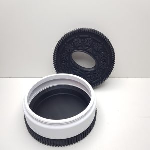 Koekje Tissue Dispenser – Rond Biscuit Design