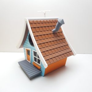 Vrolijk Vogelhuisje – Blauw Huisje