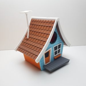 Vrolijk Vogelhuisje – Blauw Huisje