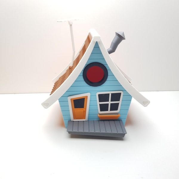 Vrolijk Vogelhuisje – Blauw Huisje